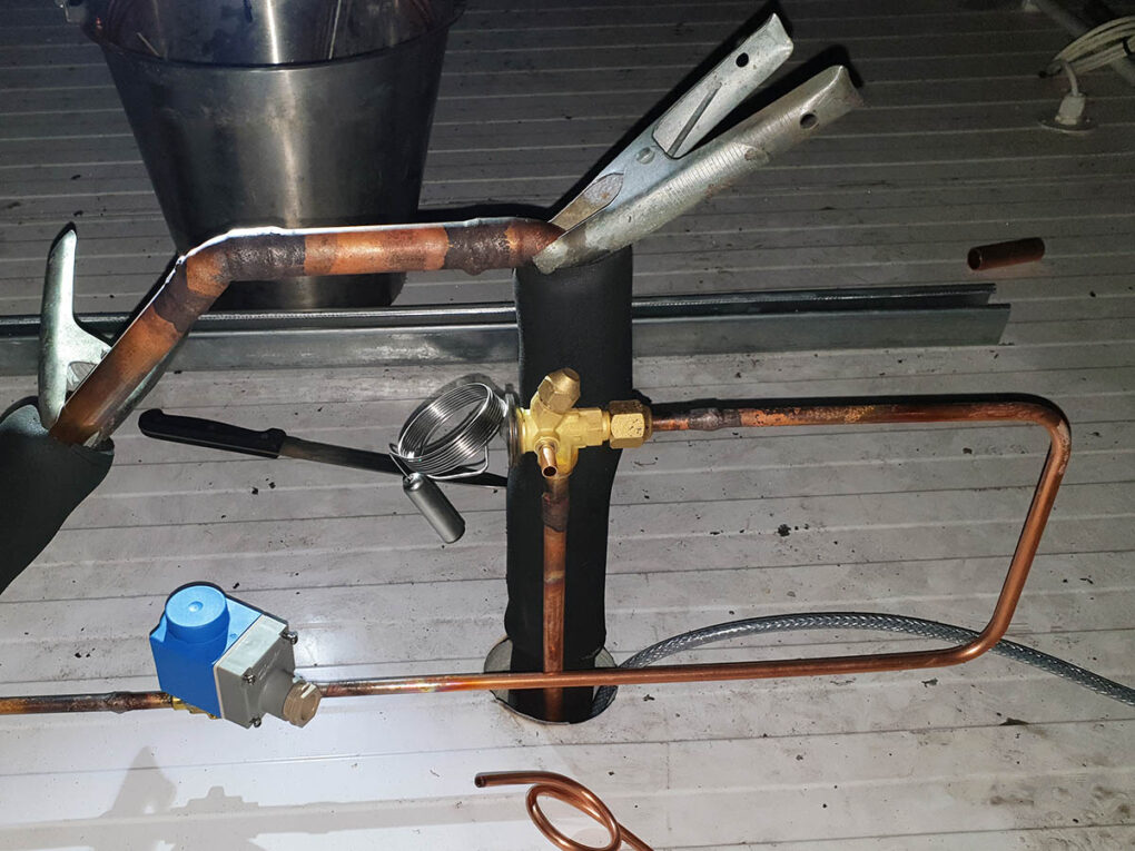 Cold Room pipework