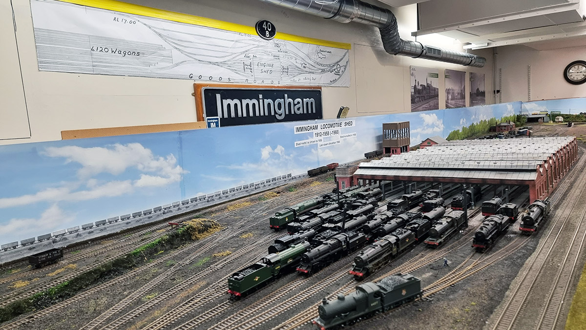 Immingham Town Council Museum model railway